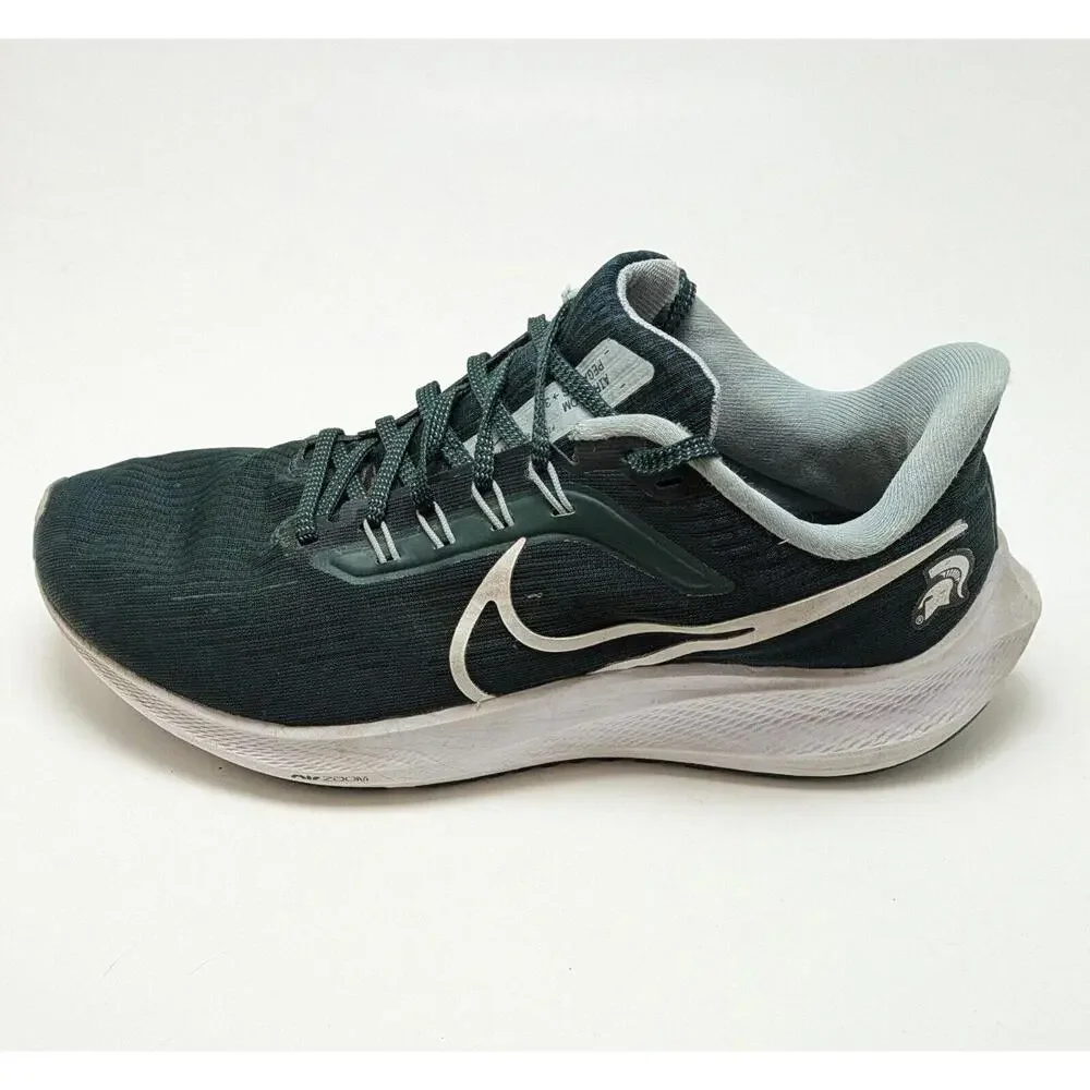 Mens Nike Air Zoom Pegasus 39 Michigan State‎ Green Shoes DR1965-300 Size 8